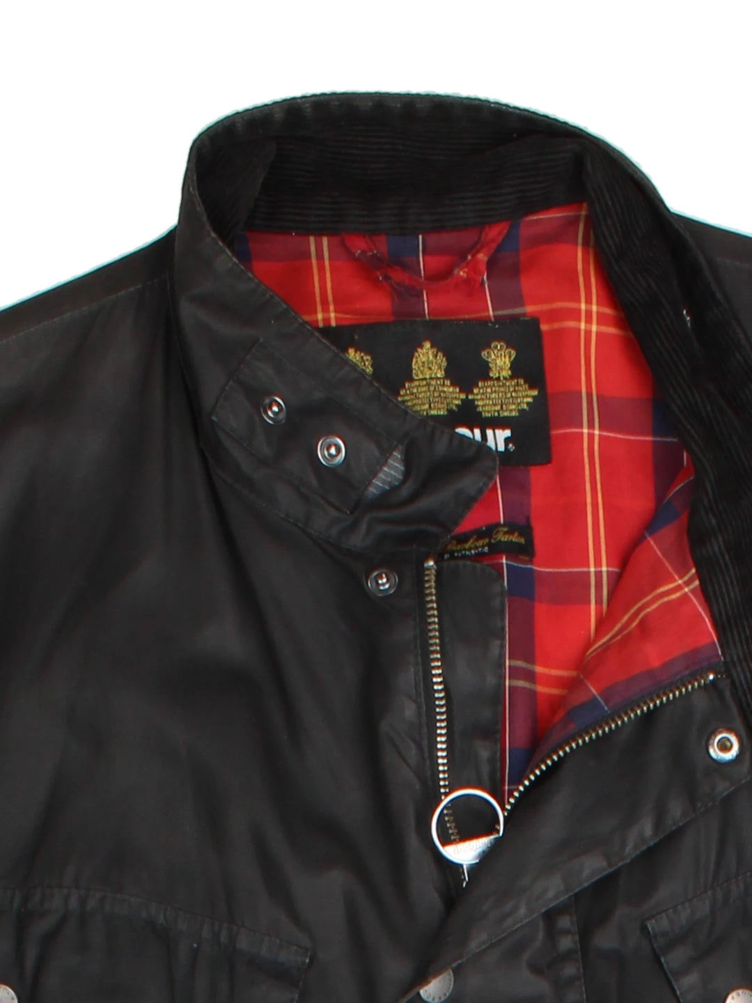 Barbour International Duke Wax Jacket (Size S)