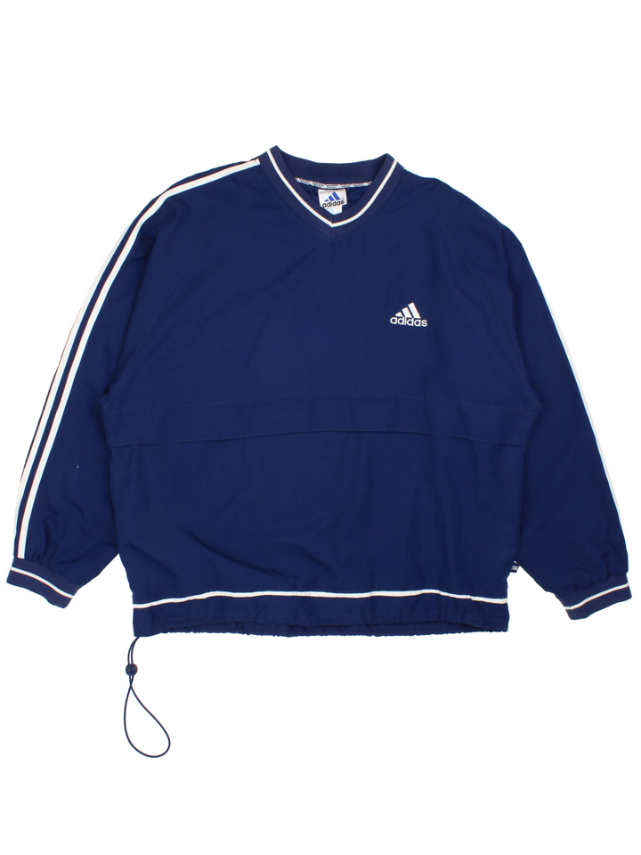 90's Adidas Drill Top (Size XXL)