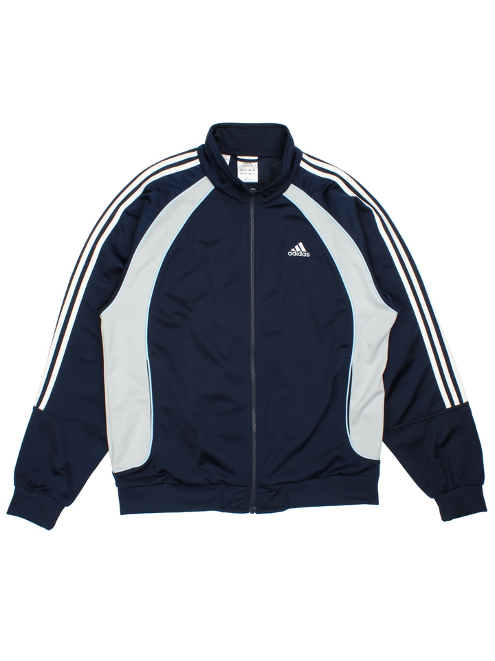 00's Adidas Tracksuit Top (Size L) - VintageFolk