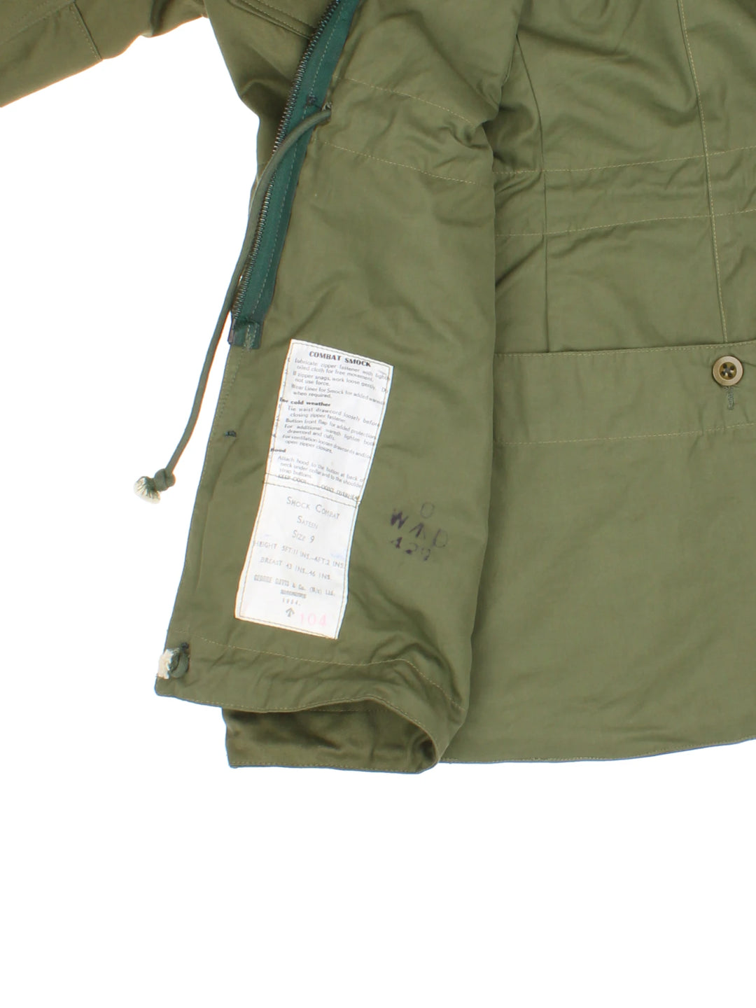 60'S British Army Pattern Combat Smock (Size M) - VintageFolk