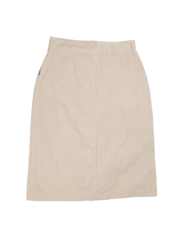 90'S New Look Embroidered Midi Skirt (Size XS) - VintageFolk