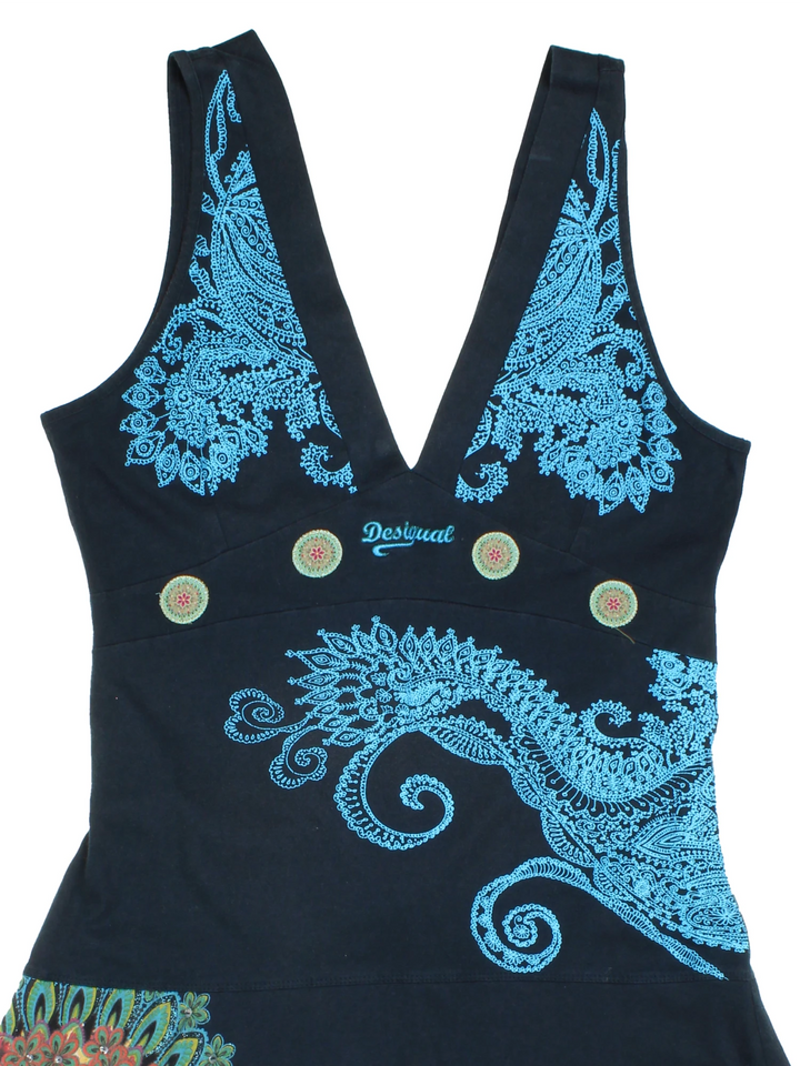 Y2K Desigual Mini Dress (Size XXS) WRONG SKU COLOUR - VintageFolk