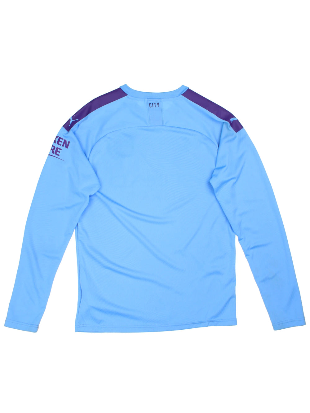 19/20 Puma Manchester City Home Football Shirt (Size S) - VintageFolk