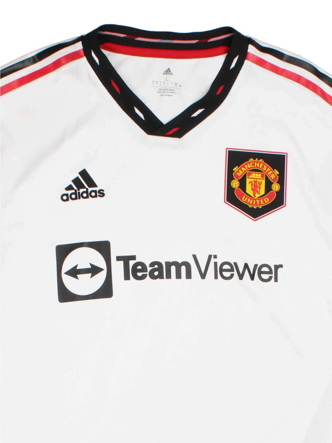 22/23 Adidas Manchester United Away Football Shirt (Size M) - VintageFolk