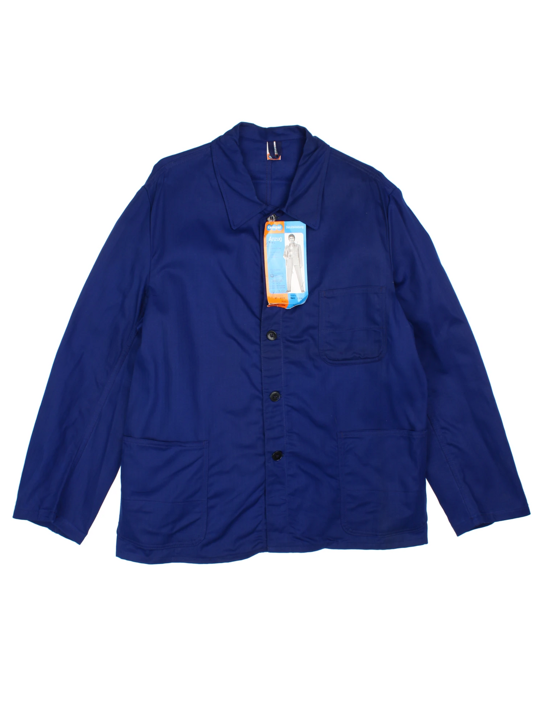 Vintage French Chore Work Jacket (Size XS) - VintageFolk