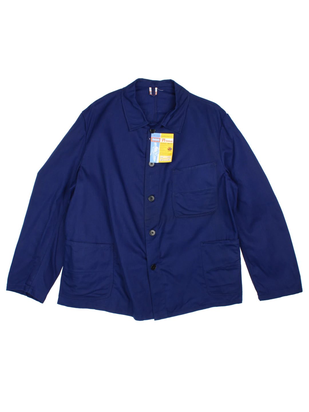 Vintage French Chore Work Jacket (Size S) - VintageFolk