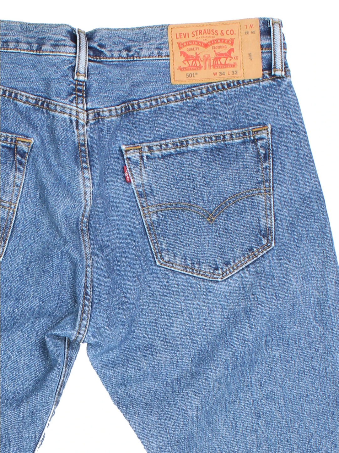 Levi Strauss 501 Jeans (Size L)