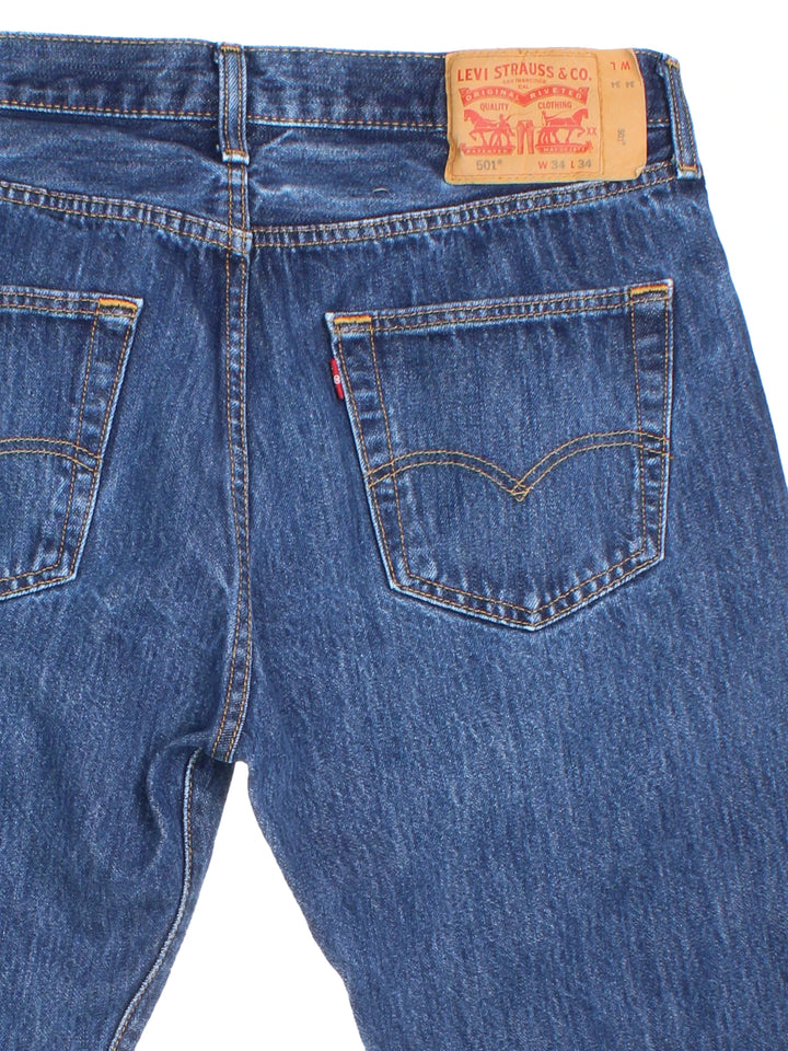 Levi Strauss 501 Jeans (Size L) - VintageFolk