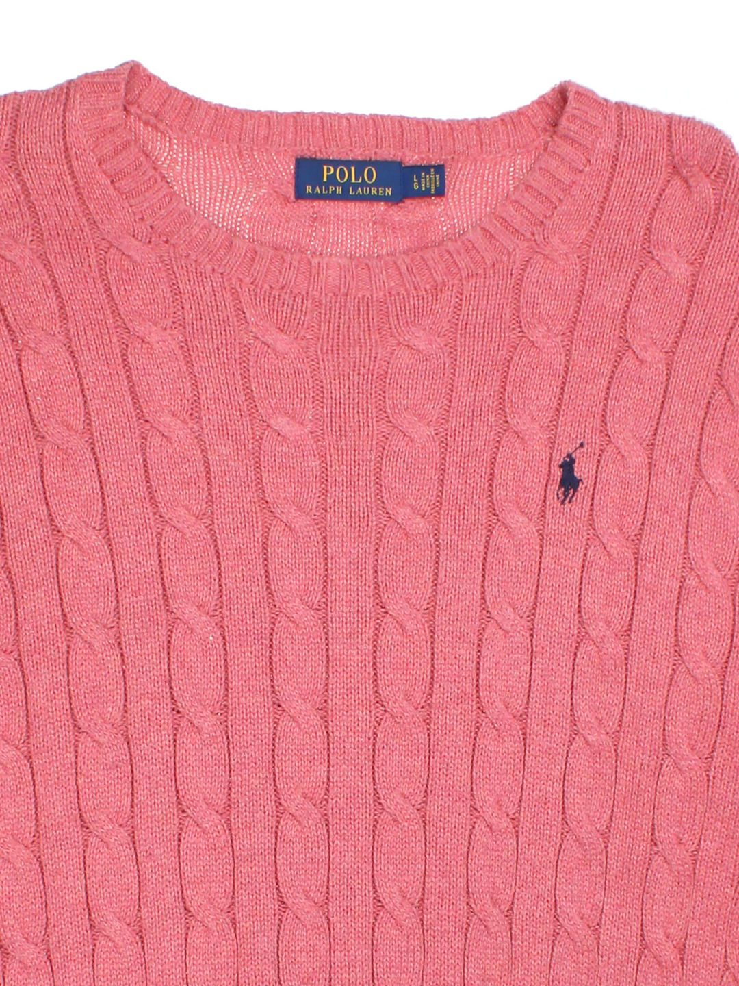 Ralph Lauren Cable Knit Jumper (Size S)