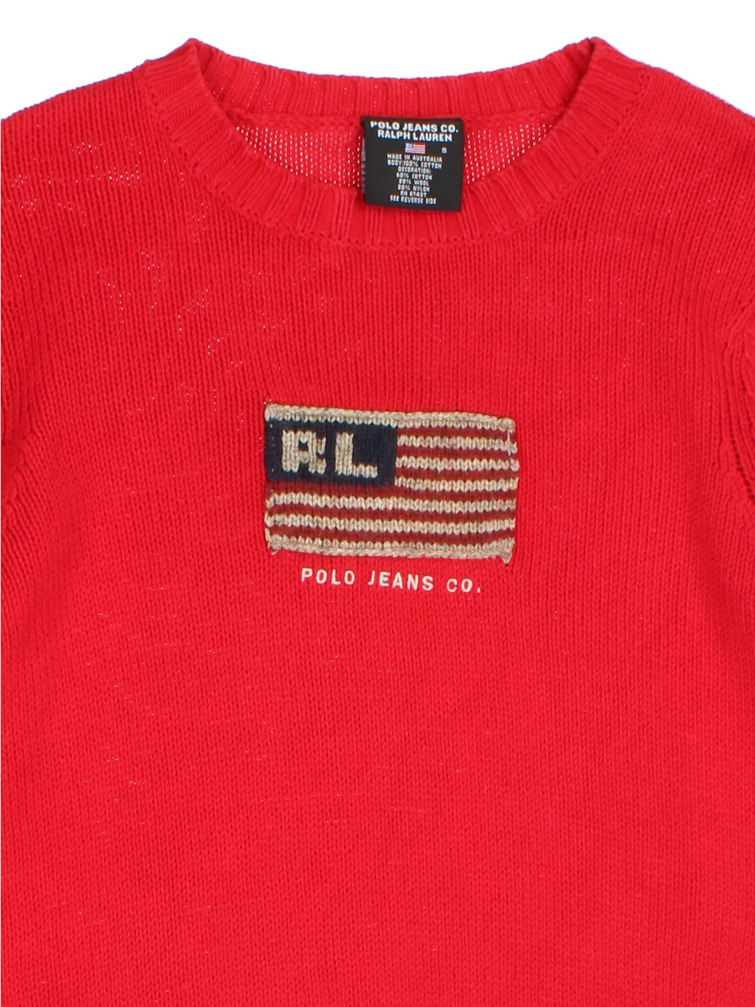 Ralph Lauren American Flag Sweater (Size XXS)
