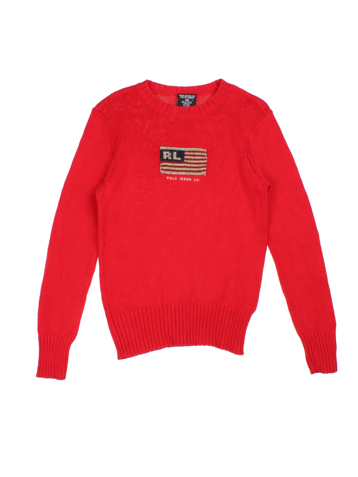 Ralph Lauren American Flag Sweater (Size XXS)