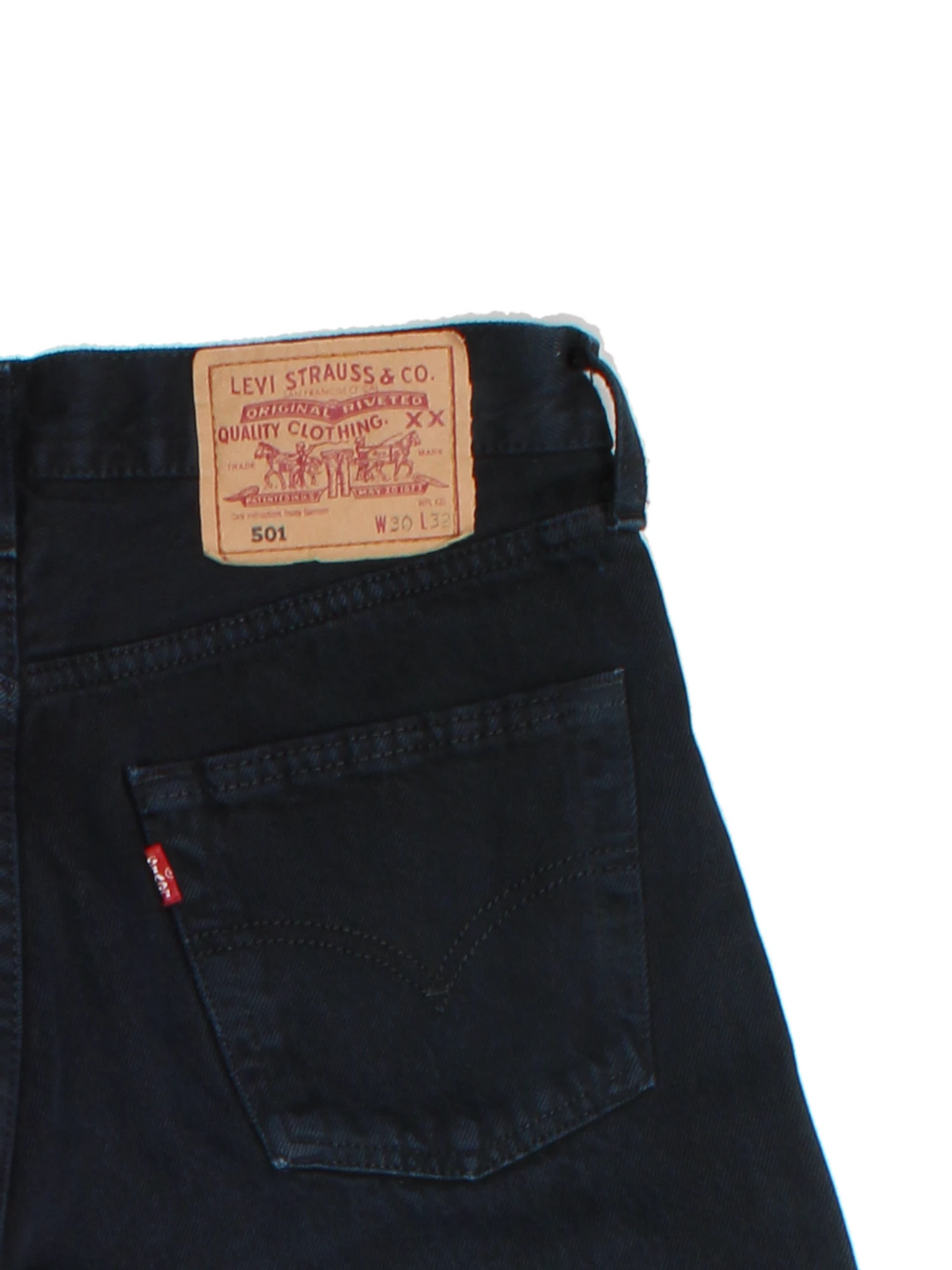 Levi Strauss 501 Jeans (Size S)