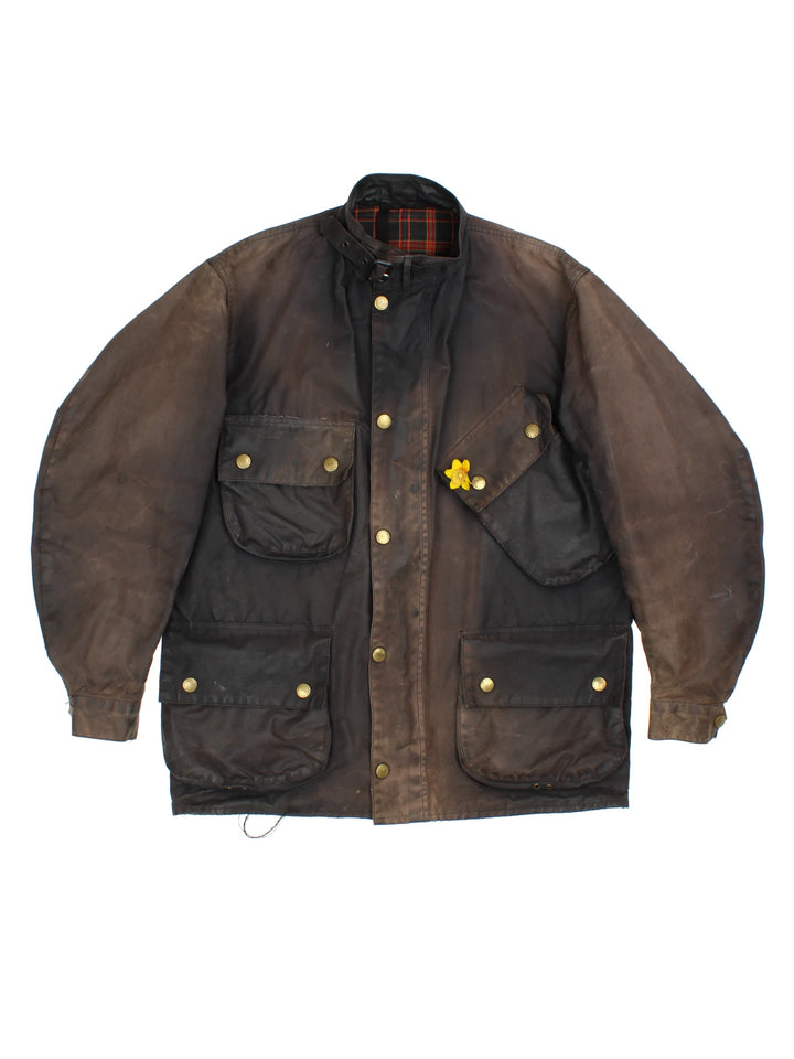 Barbour Beacon Wax Jacket (Size M) - VintageFolk