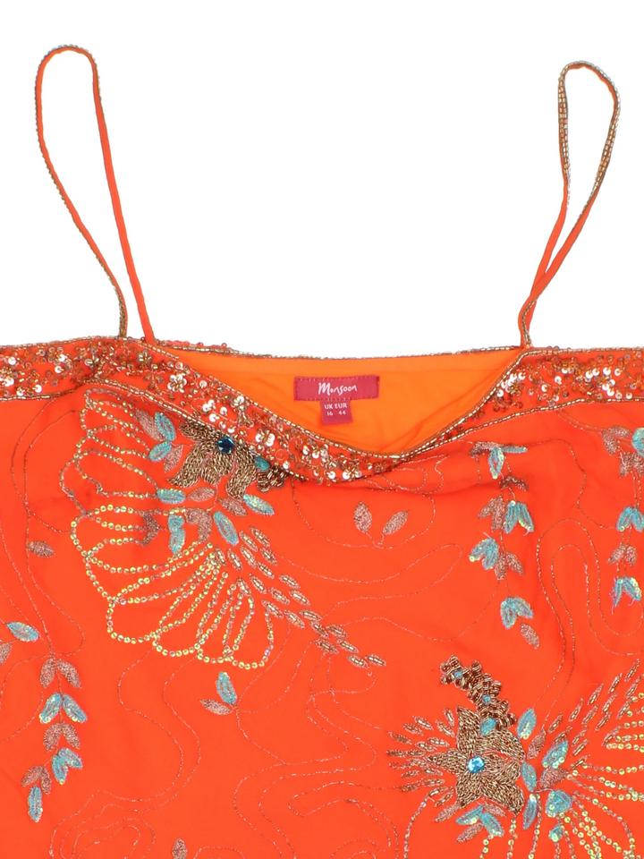 90's Embellished Cami Top (Size XXS) - VintageFolk