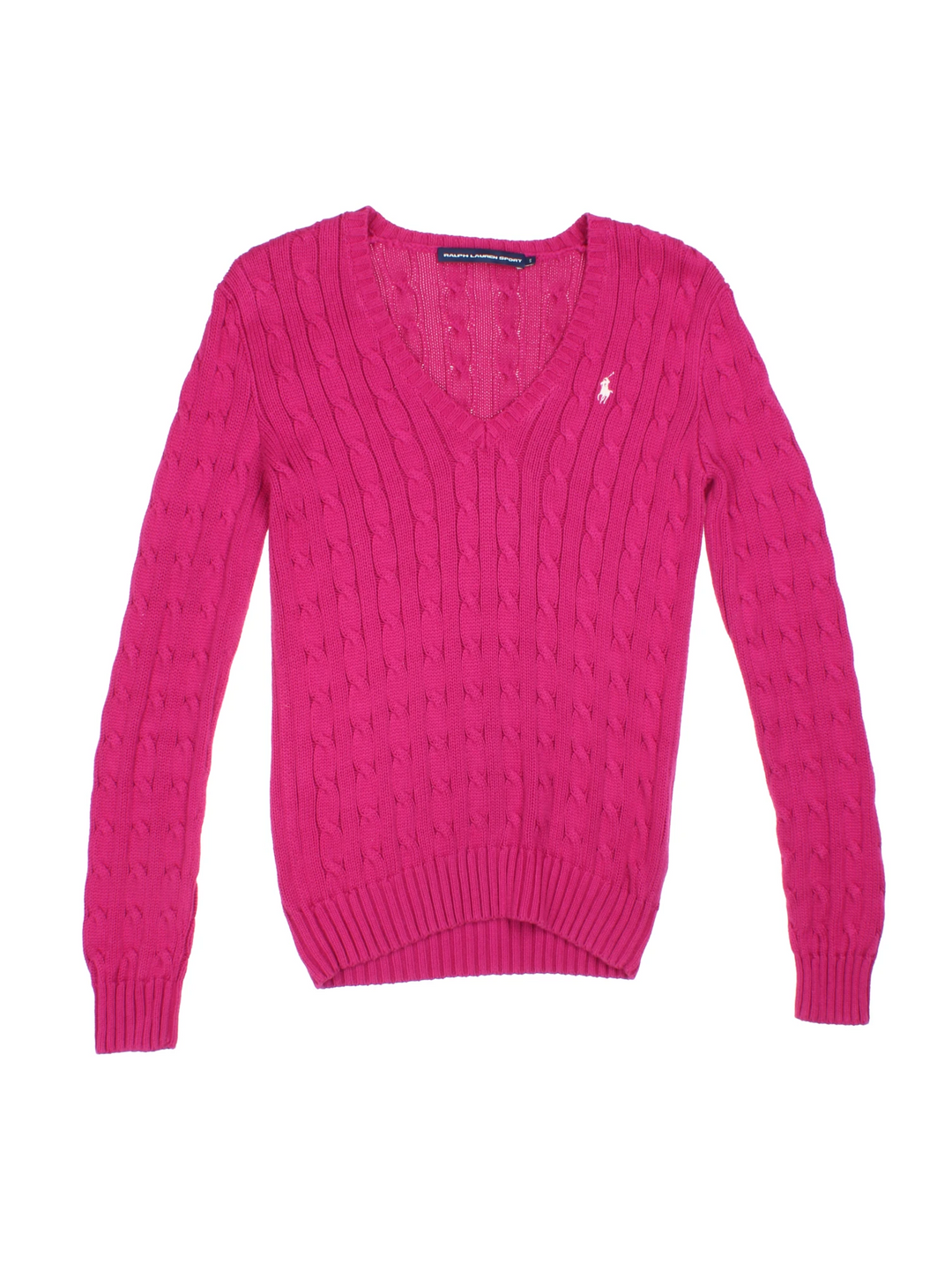 Ralph Lauren Cable Knit Jumper (Size XXS) - VintageFolk