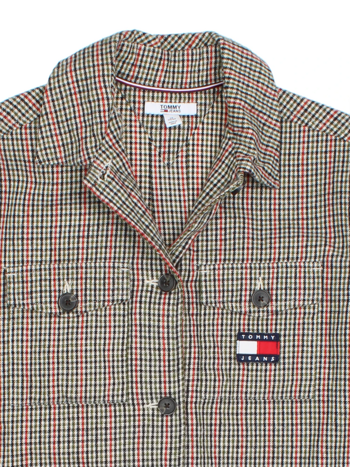 Tommy Hilfiger Checked Jacket (Size XS) - VintageFolk