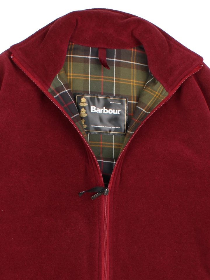 Barbour Zip Fleece (Size XXS)