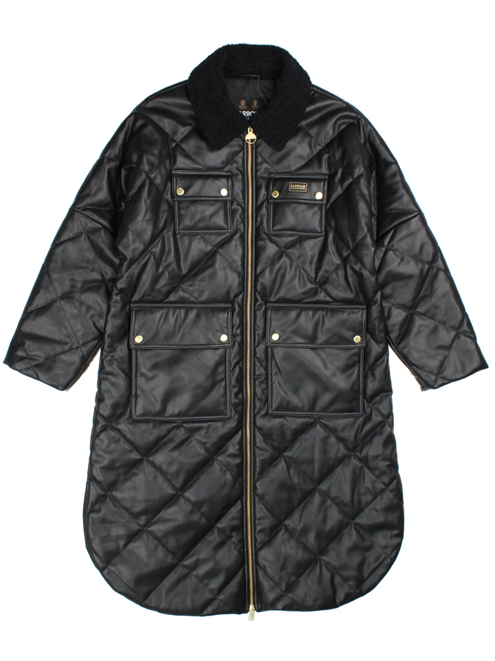 Barbour International Neutron Quilted Jacket (Size L)