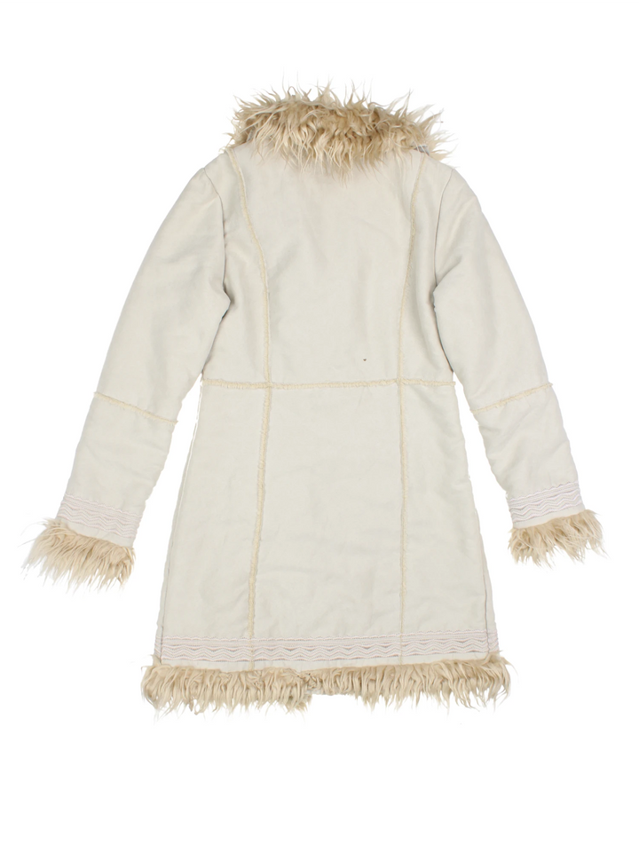 Y2K Bestickter Afghanischer Mantel (Größe M)