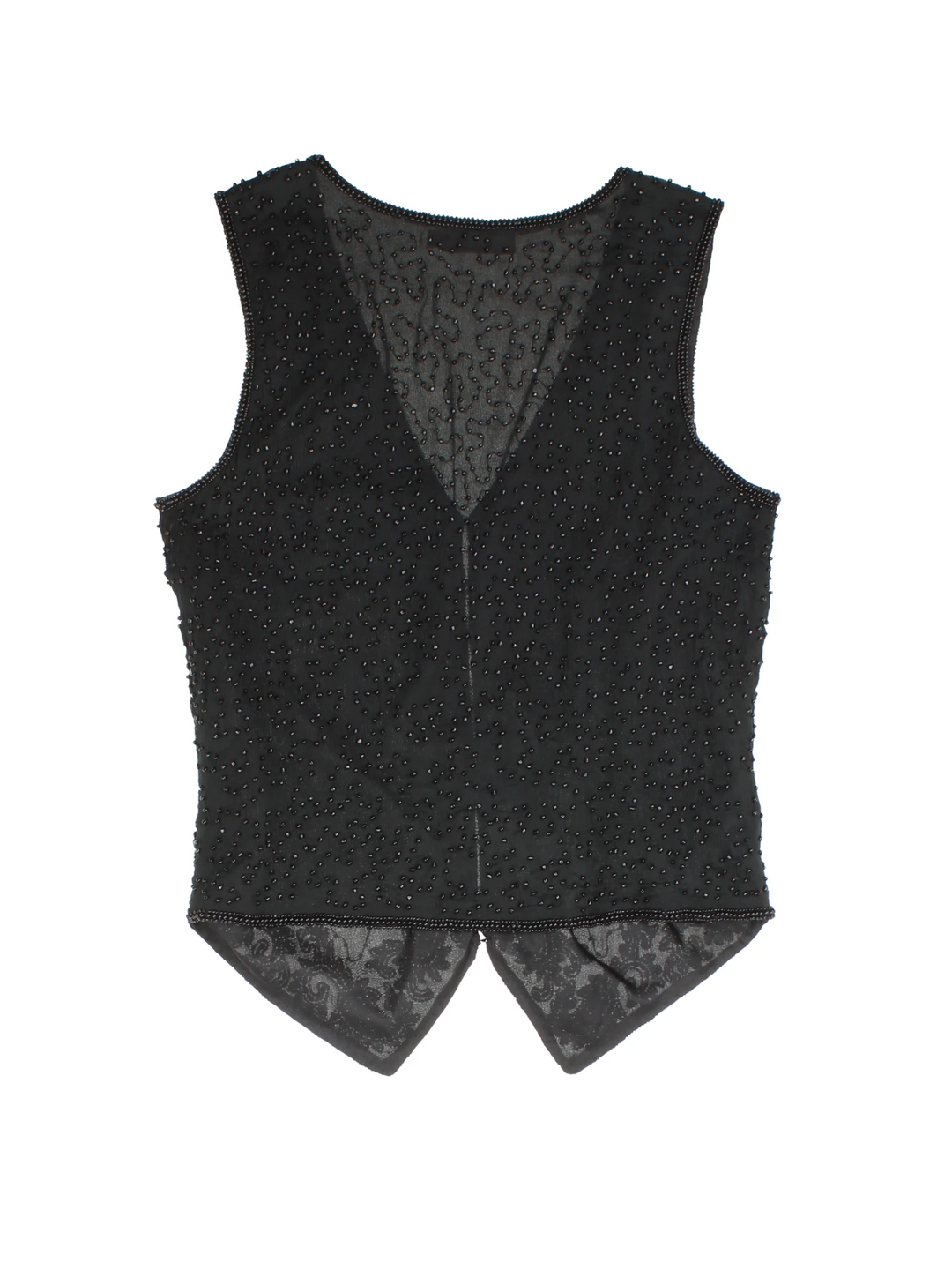 90er-Jahre-Monsun-Perlentop (Größe XXS)