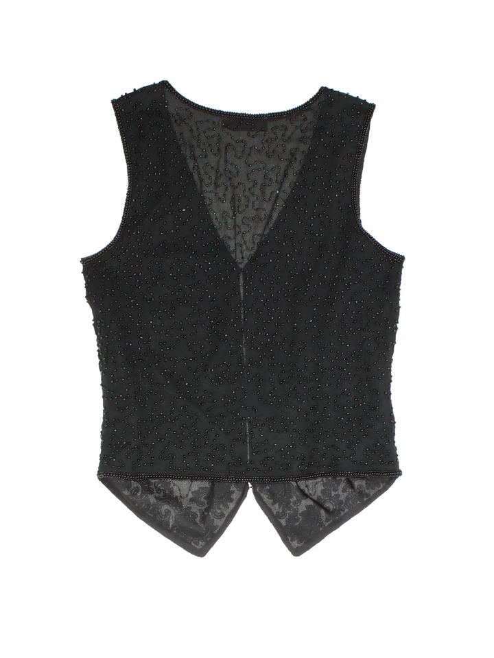 90er-Jahre-Monsun-Perlentop (Größe XXS)