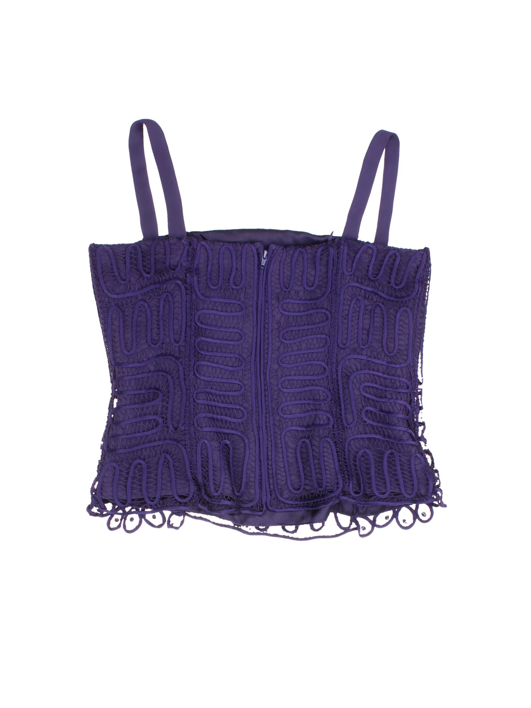 90's Gina Bacconi Beaded Cami Top (Size XXS)