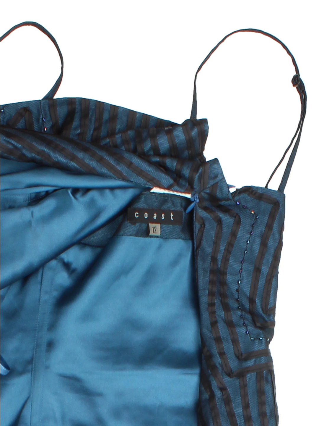 Y2K Beaded Cami Top (Size M) - VintageFolk