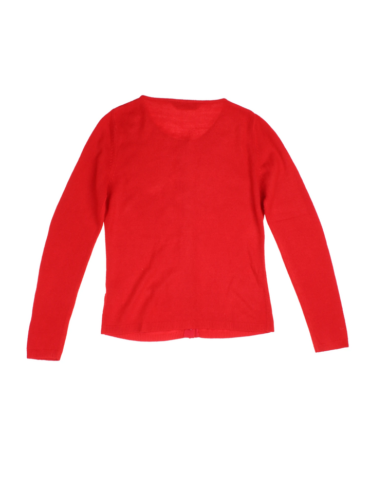 Y2K Beaded Cardigan (Size XXS) - VintageFolk