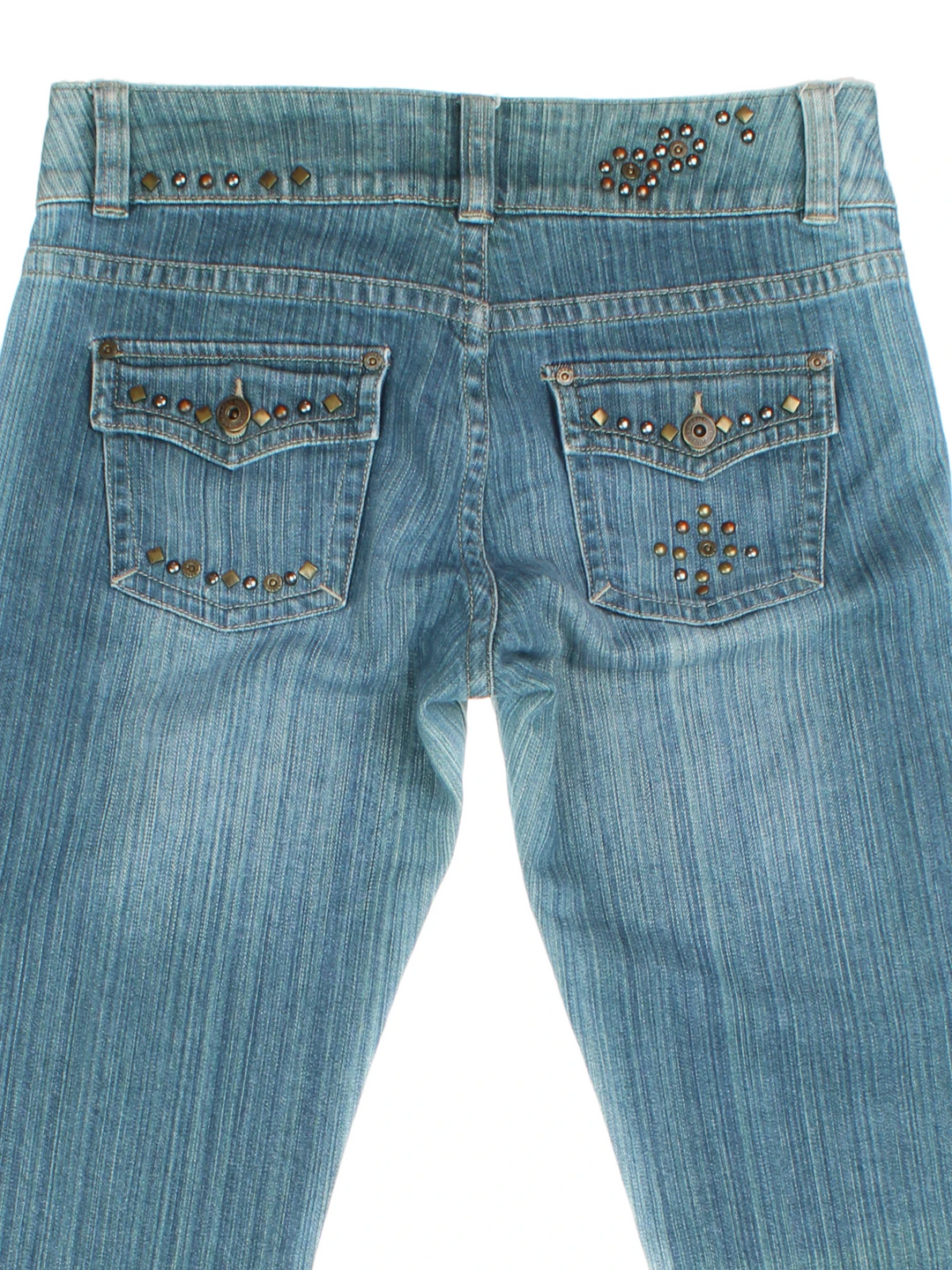 Y2K Karen Millen Jeans mit Nieten (Größe XL)