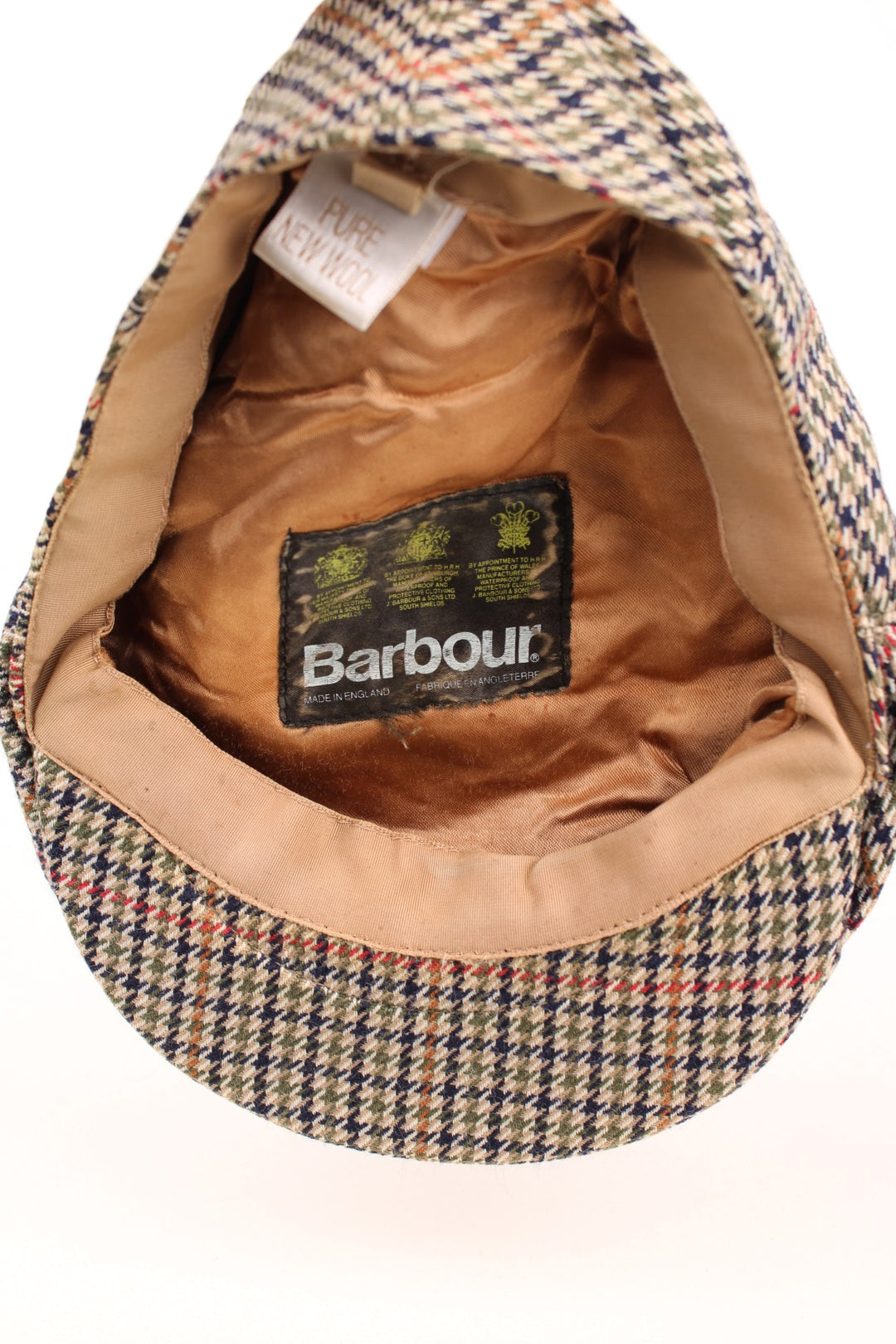 Barbour Tweed Flat Cap (One Size)