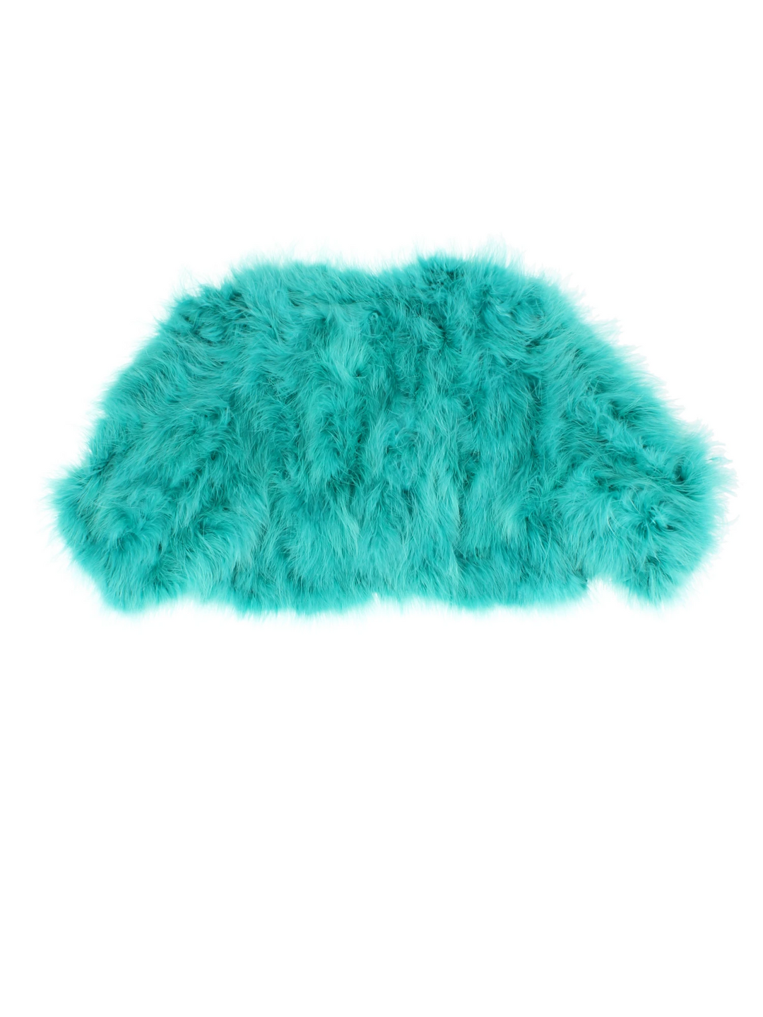 Y2K Feather Bolero (Size XS) - VintageFolk