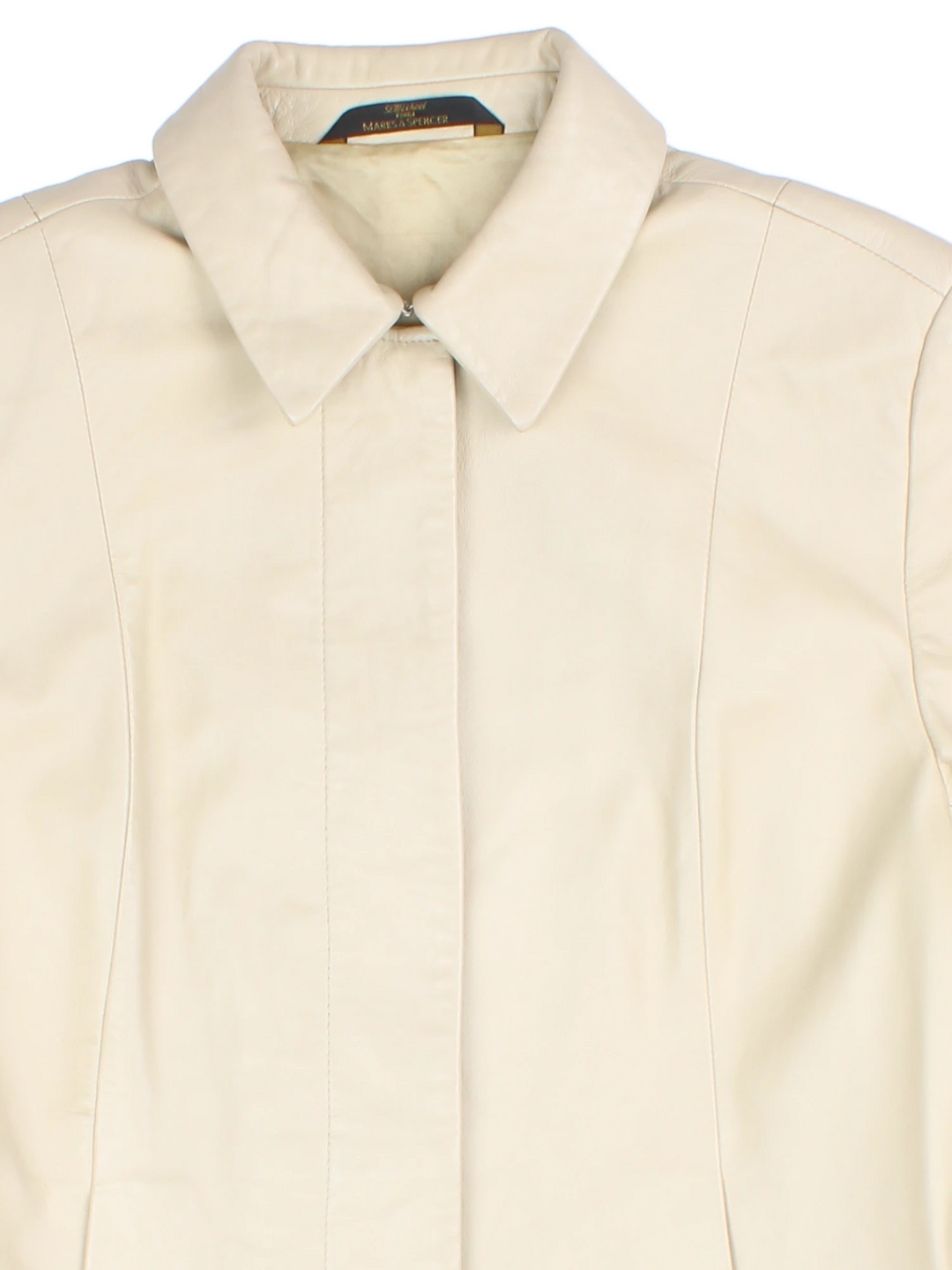 90's St Michael Leather Trench (Size XS)