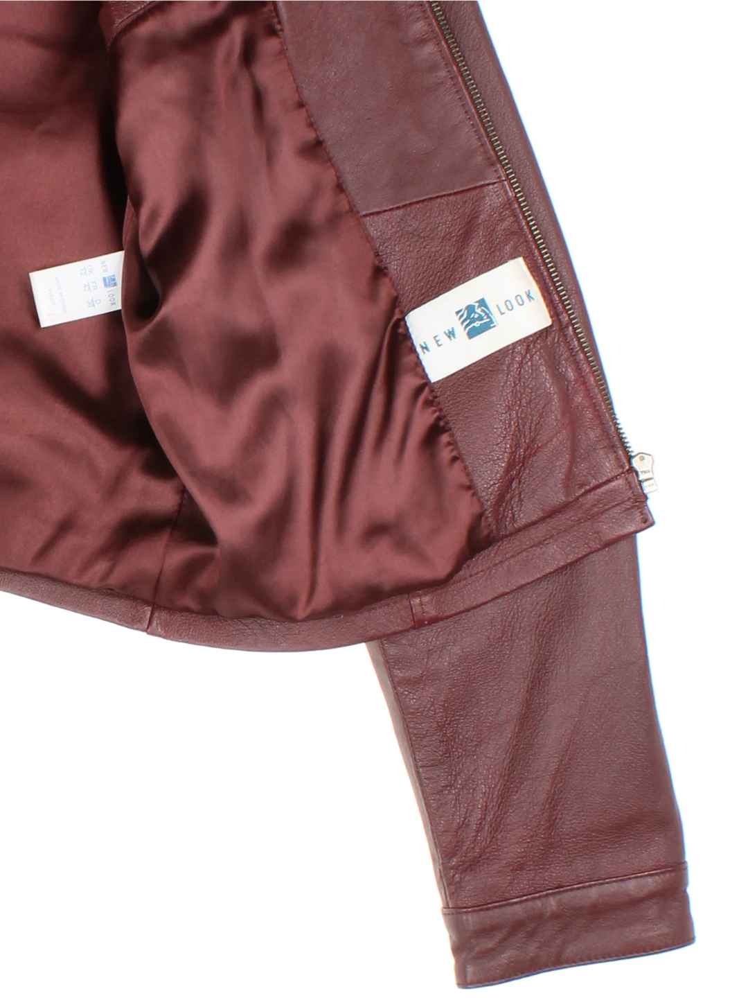 Y2K New Look Lederjacke (Größe XXS)