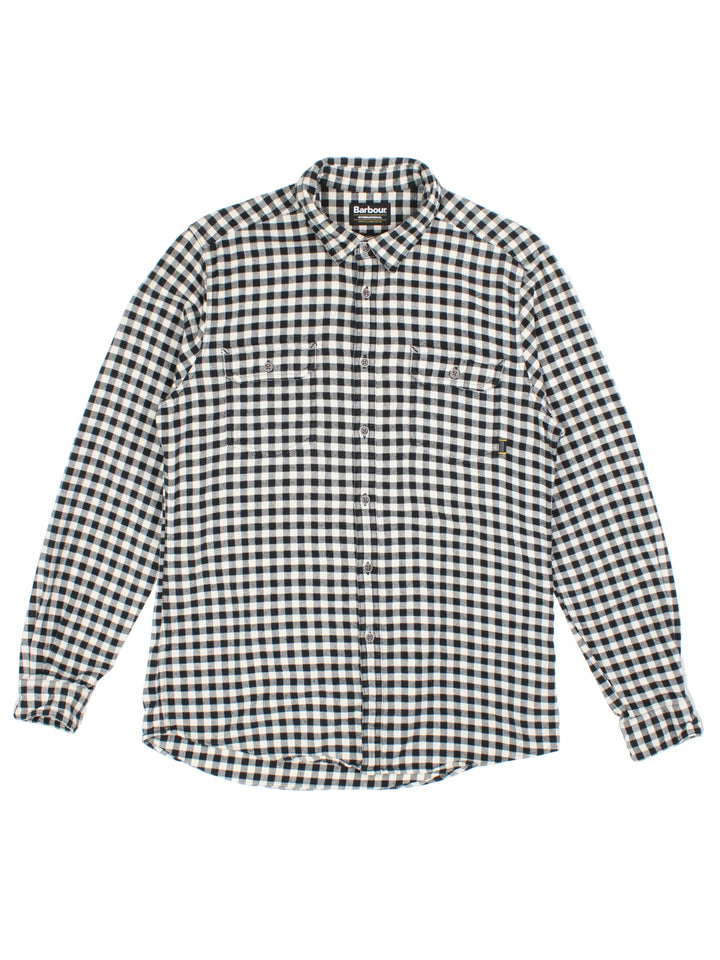 Barbour Flannel Shirt (Size L) - VintageFolk