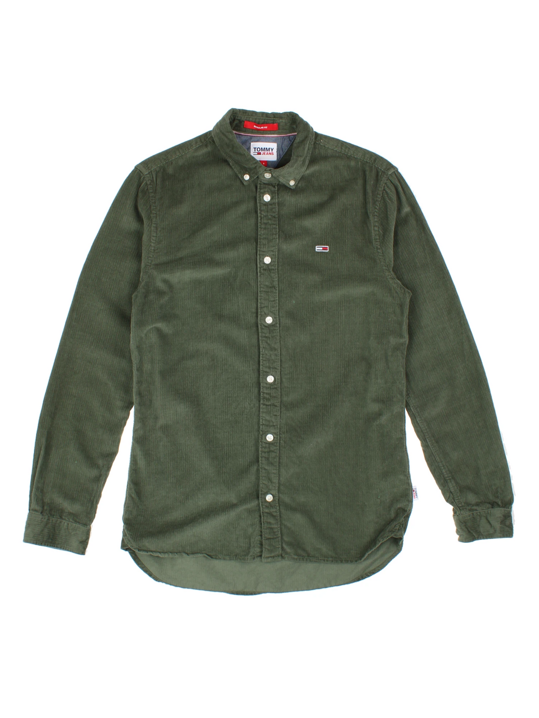 Tommy Hilfiger Cord Shirt (Size S) - VintageFolk