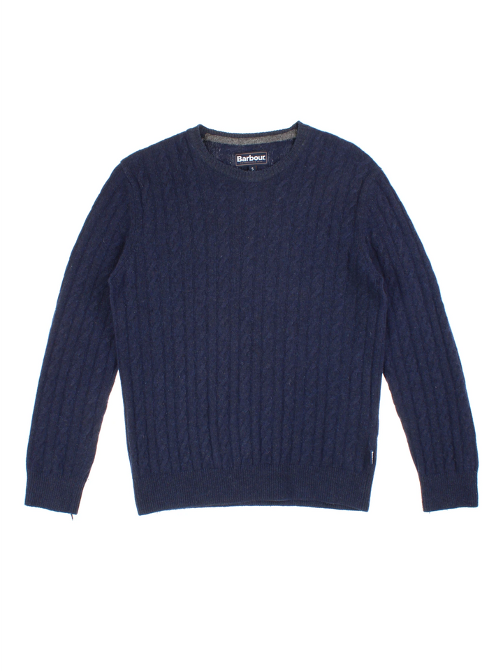 Barbour Cable Knit Jumper (Size S)
