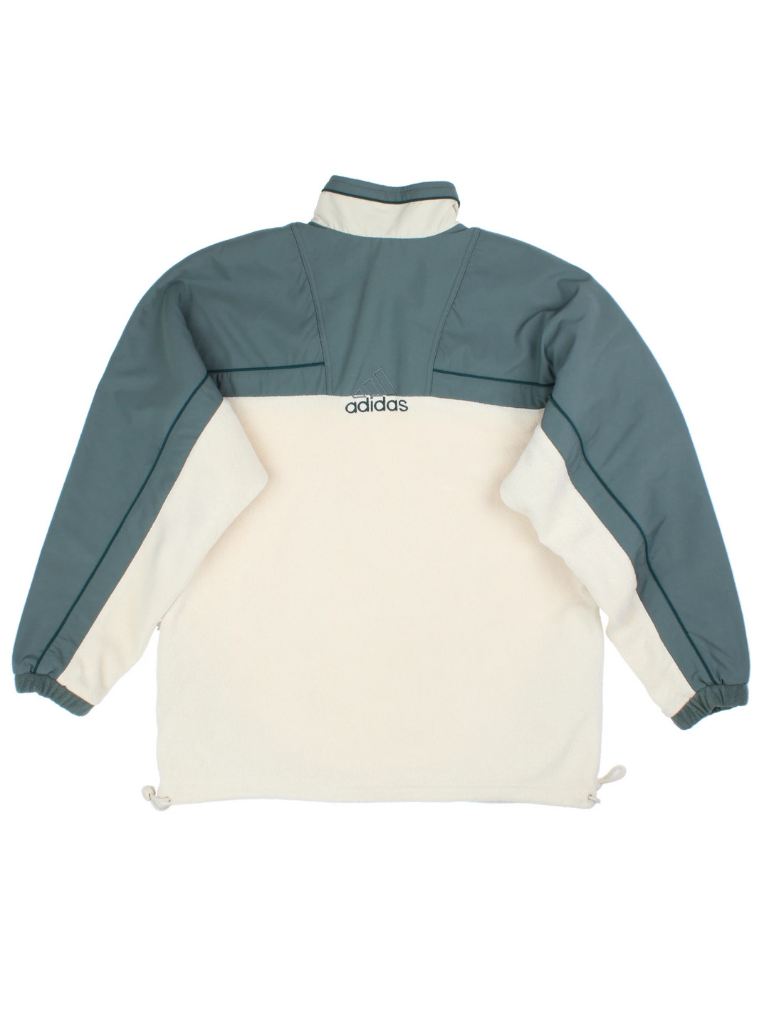 90's Adidas 1/4 Zip Fleece (Size XL) - VintageFolk