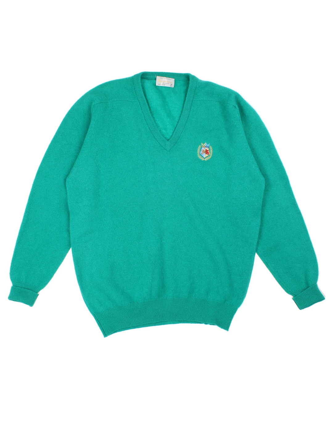 Aquascutum V Neck Jumper (Size L) - VintageFolk