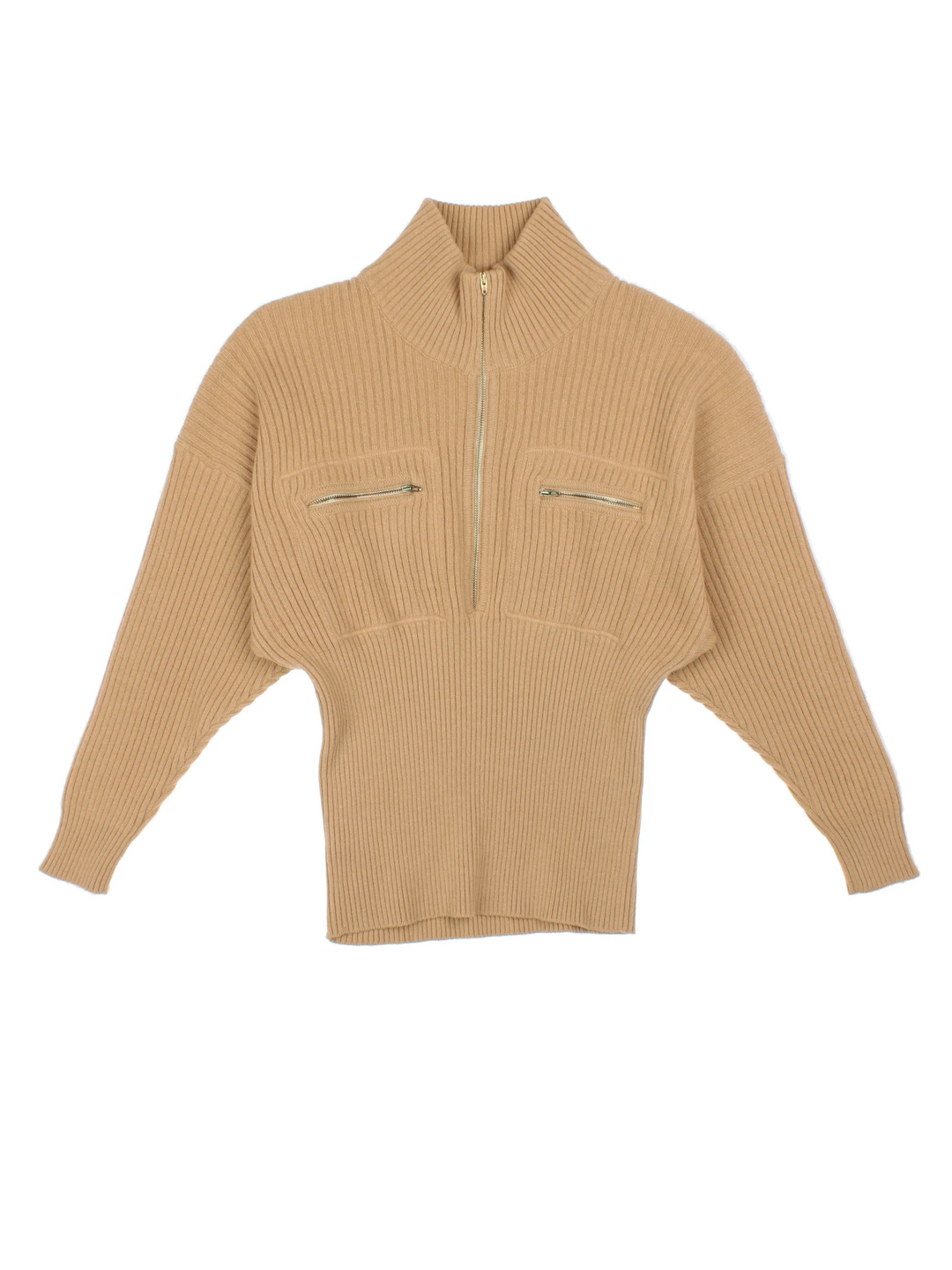 80's Italian Funnel Neck Jumper (Size XS) - VintageFolk