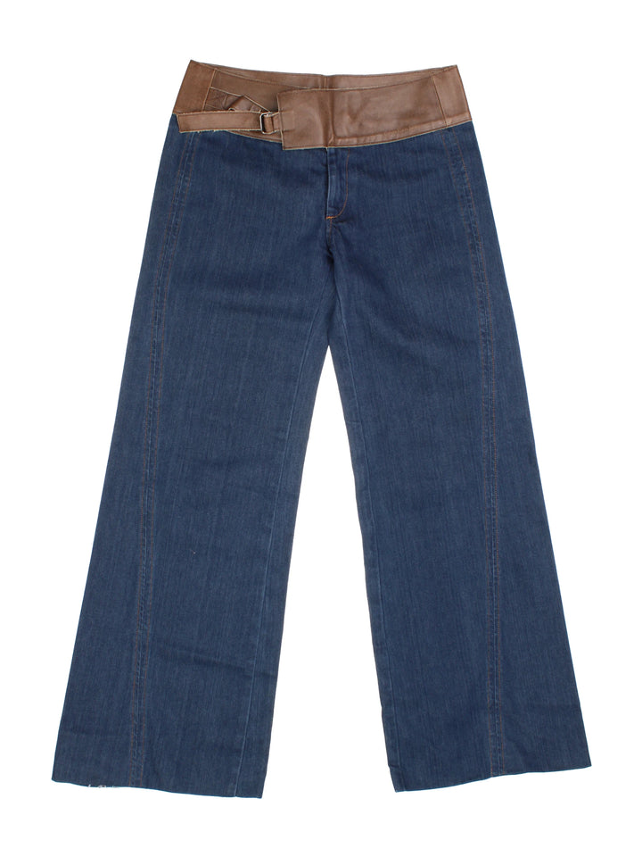 Y2K Calvin Klein Jeans mit weitem Bein (Größe L)