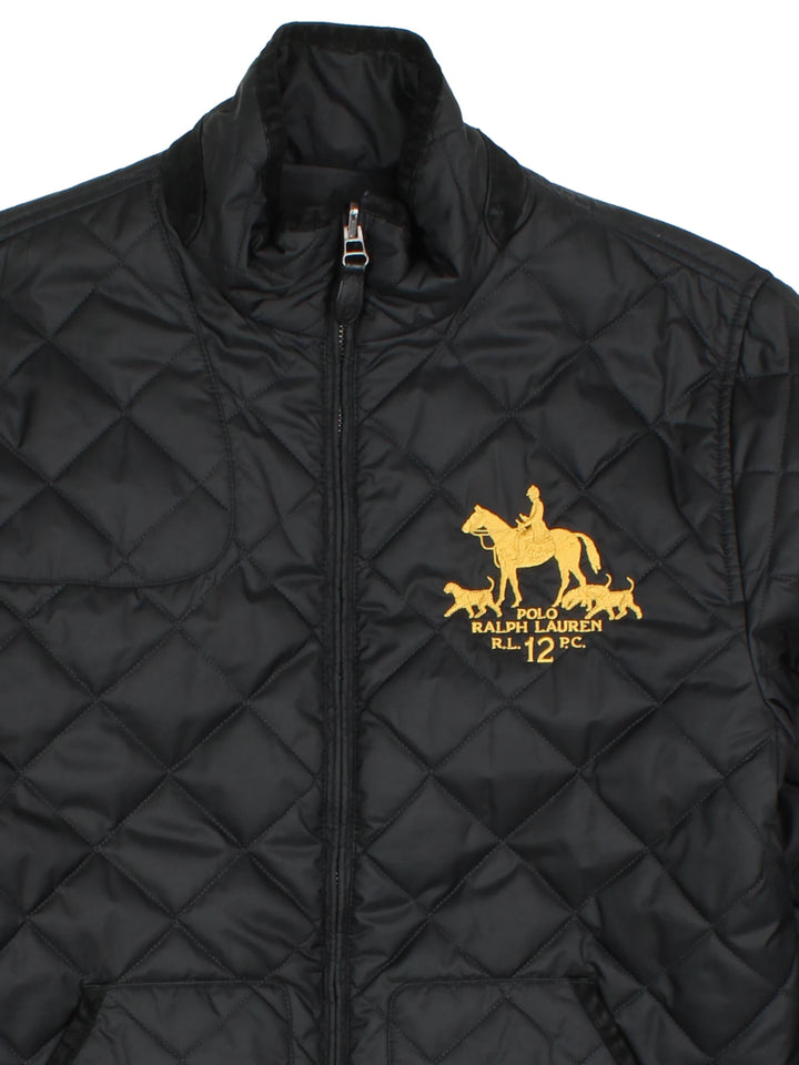 Polo Ralph Lauren Reversible Quilted Jacket (Size XS) - VintageFolk