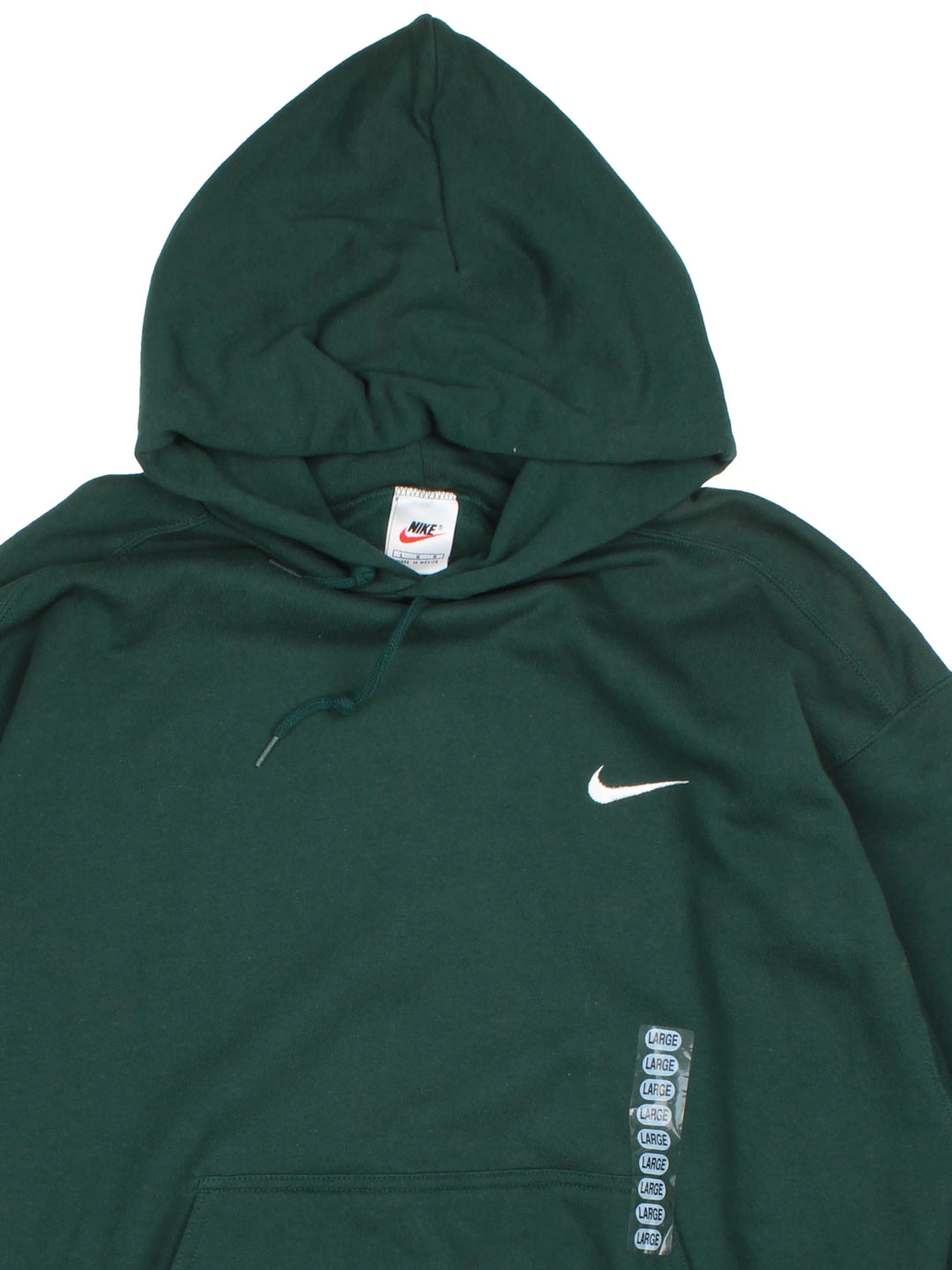 90's Nike Swoosh Hoodie (Size L)