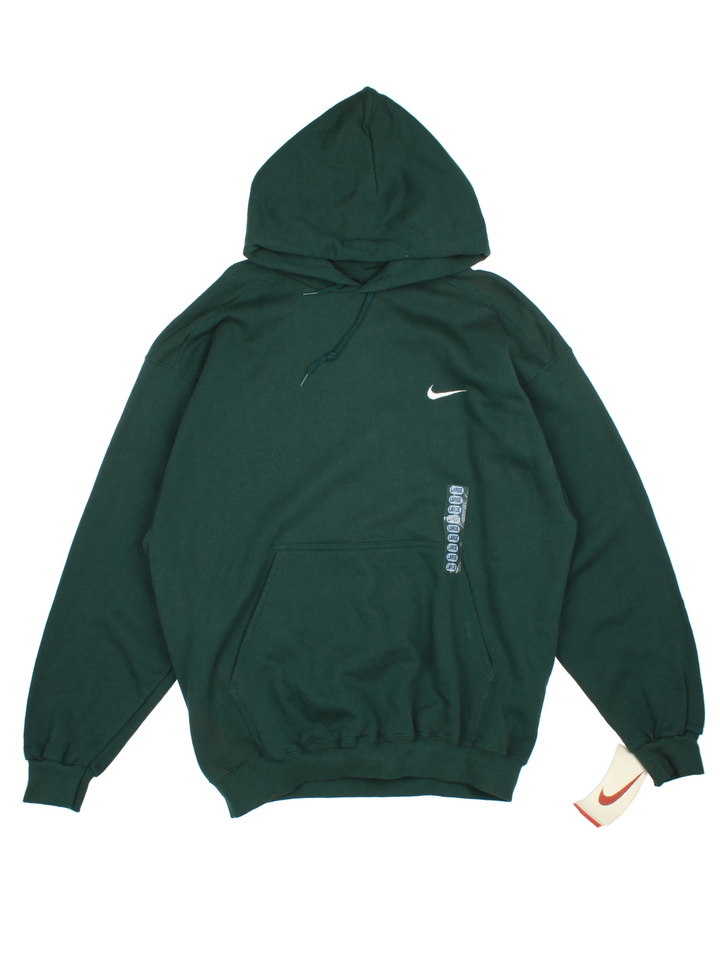 90's Nike Swoosh Hoodie (Size L)