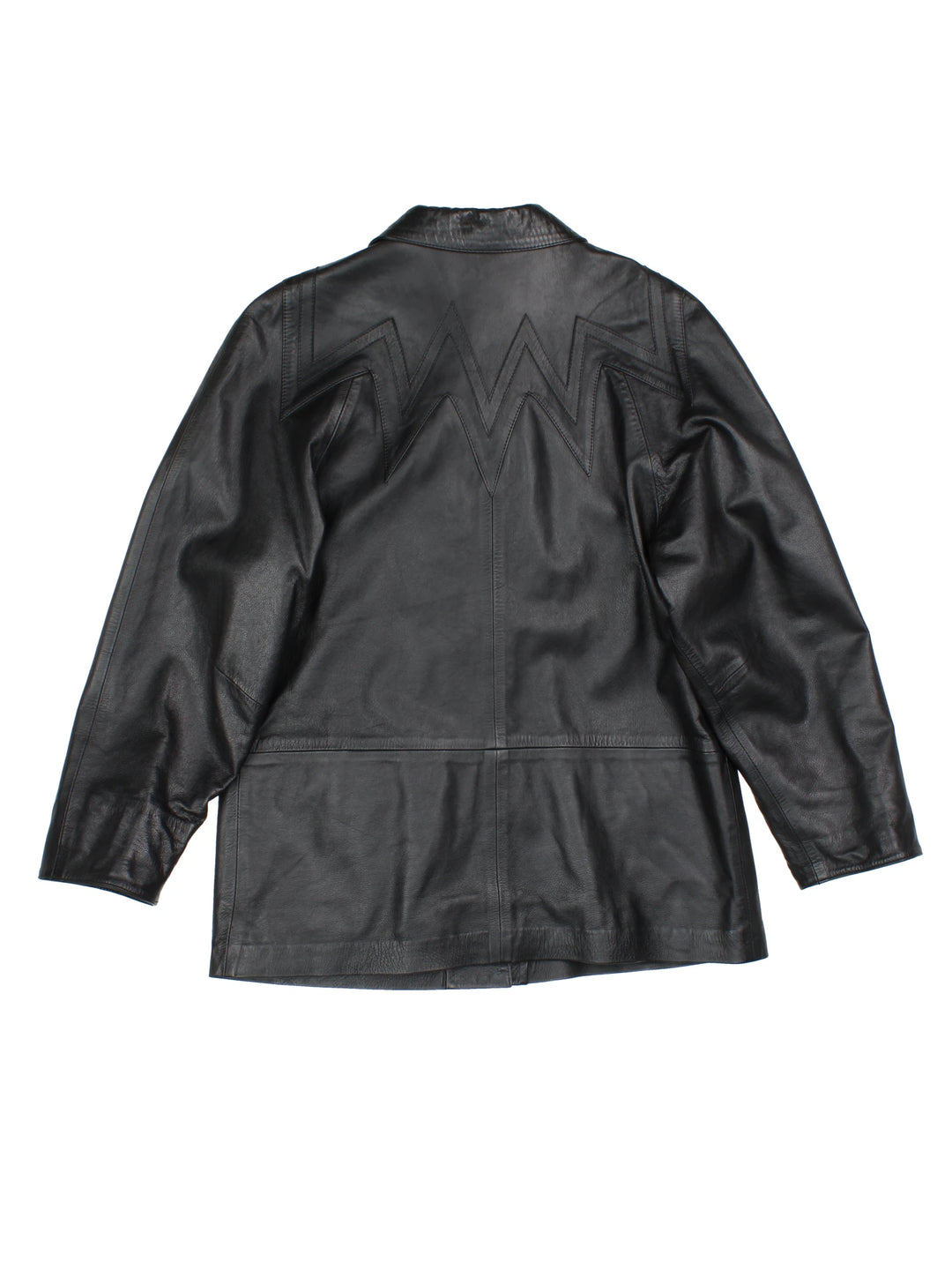 Lederjacke aus den 90ern (Größe S)