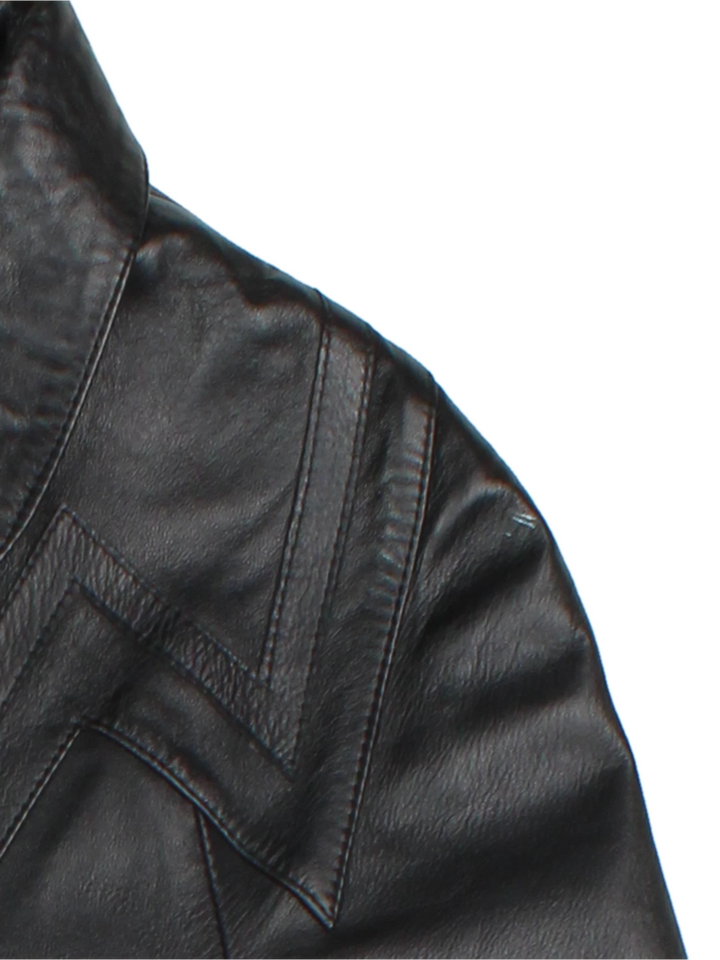 Lederjacke aus den 90ern (Größe S)
