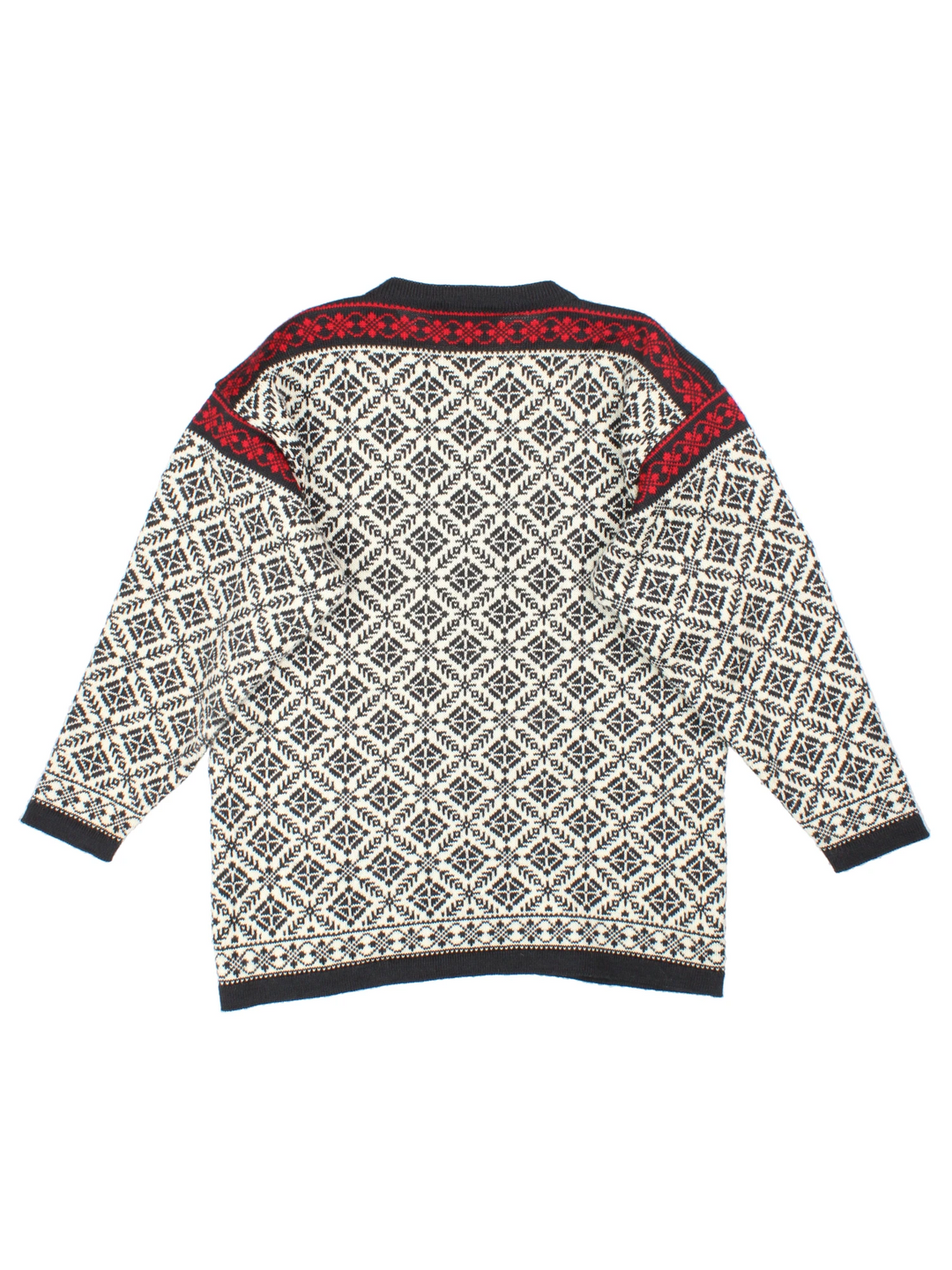 Nordischer Fair-Isle-Cardigan (Größe M)