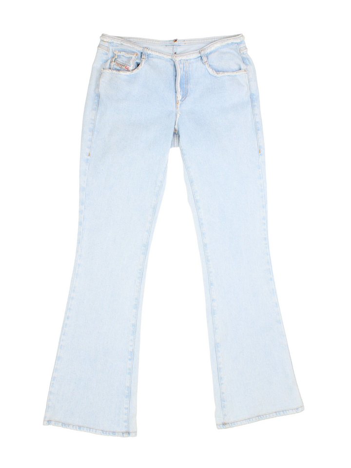 Y2K Diesel Low Rise Flared Jeans (Größe L)