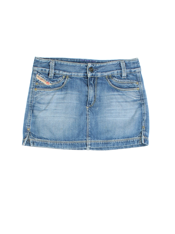 Y2K Diesel Denim Minirock (Größe XS)