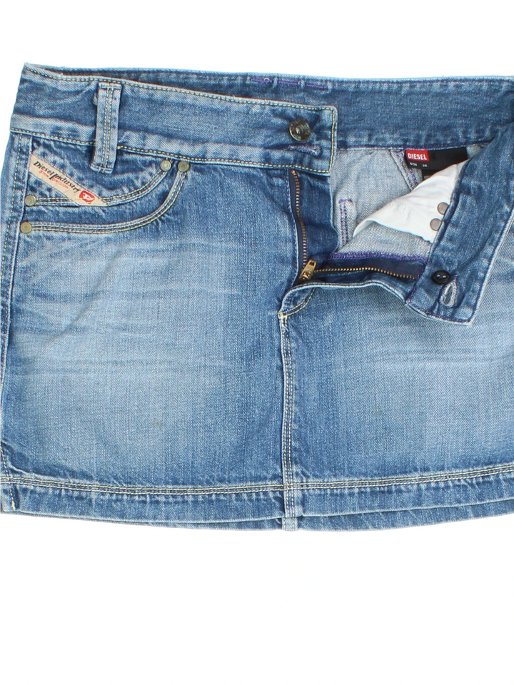 Y2K Diesel Denim Minirock (Größe XS)