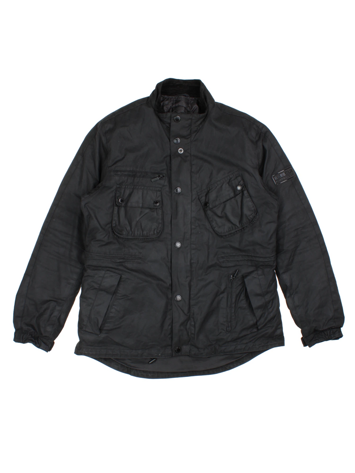 Barbour International Nomic 3-in-1 Wax Jacket (Size L)